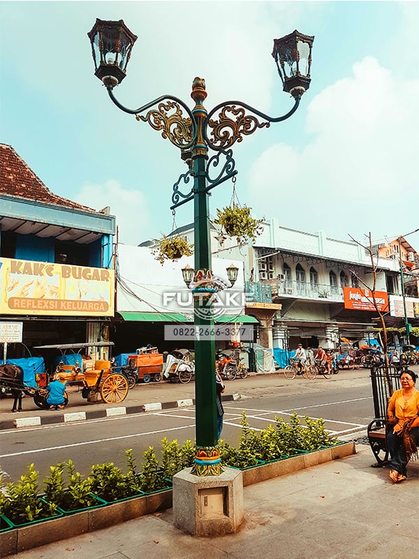 Tiang Lampu Malioboro Yogyakarta