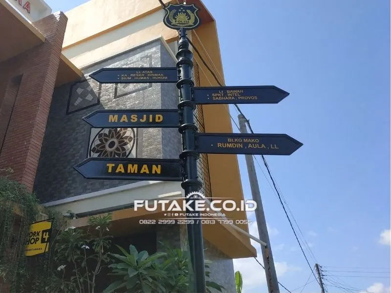 Plang Jalan Besi Bermutu