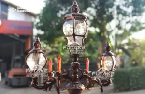 tiang lampu jalan klasik
