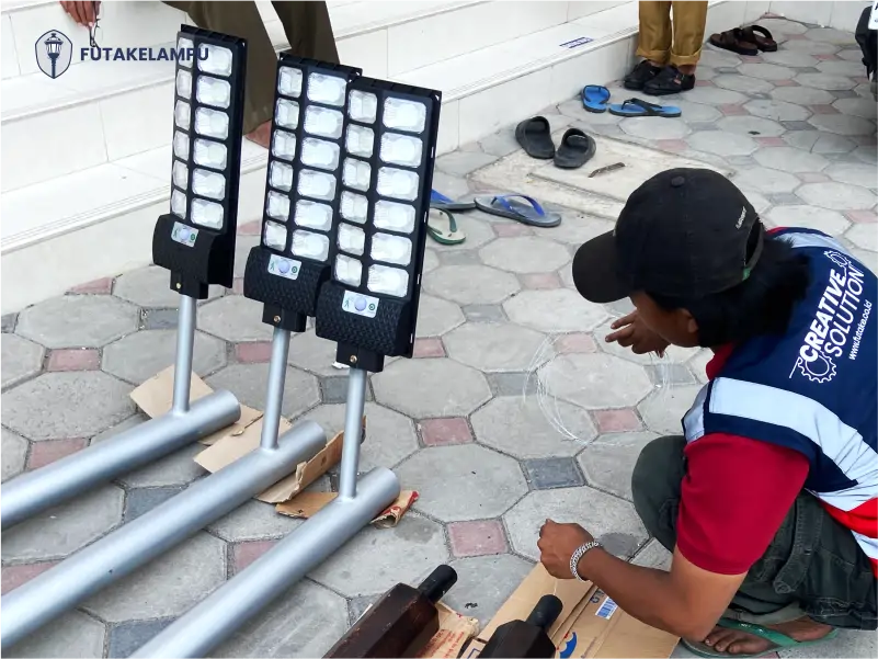 Tiang PJU Galvanis dari Futake Indonesia
