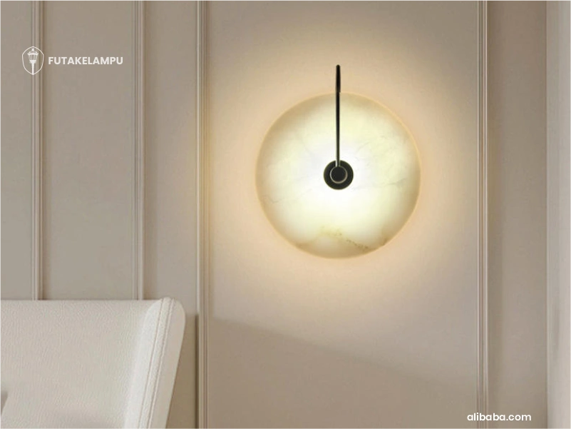 lampu-dinding-kamar-marmer-alami