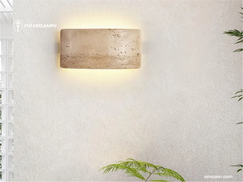 Lampu-Dinding-Outdoor-Batu-Alam