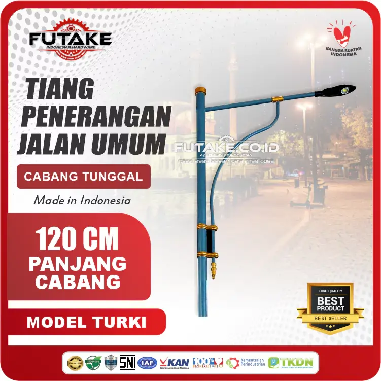 Tiang-Lampu-Jalan-Desa-dengan-Gaya-Turki
