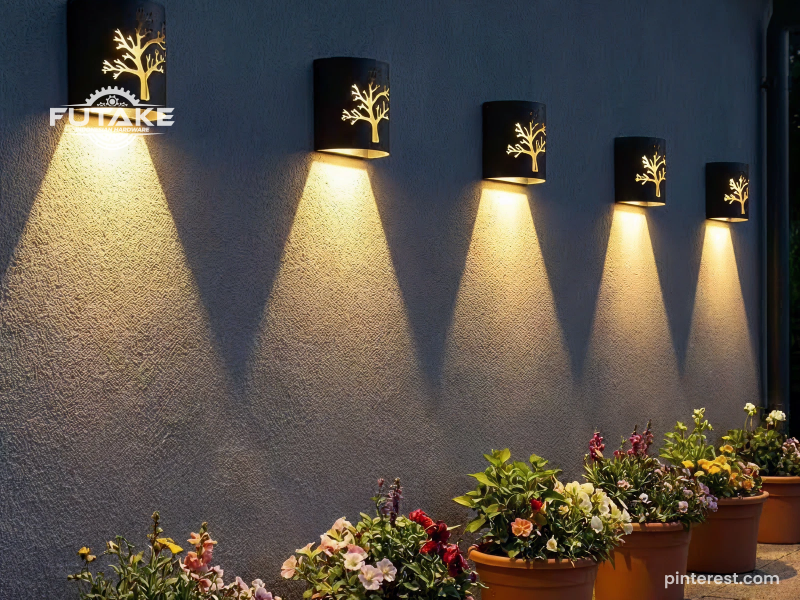 lampu dinding outdoor untuk pencahayaan halaman rumah