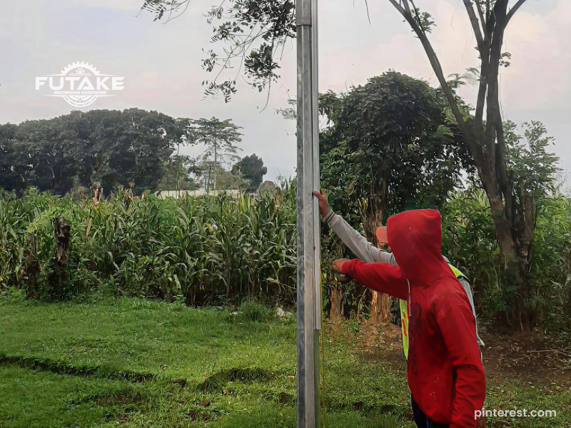 karakteristik tiang PJU oktagonal untuk lampu jalan