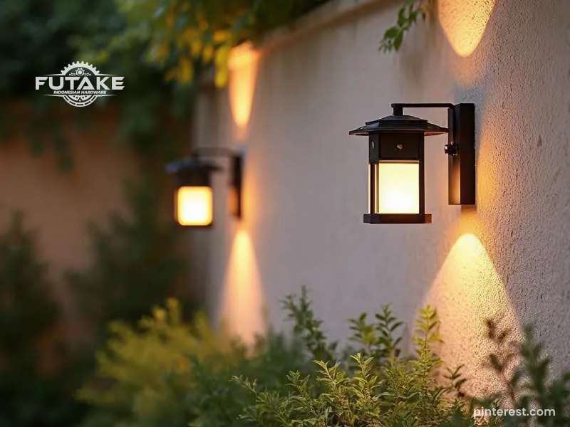 lampu dinding outdoor minimalis untuk penerangan dinding luar rumah