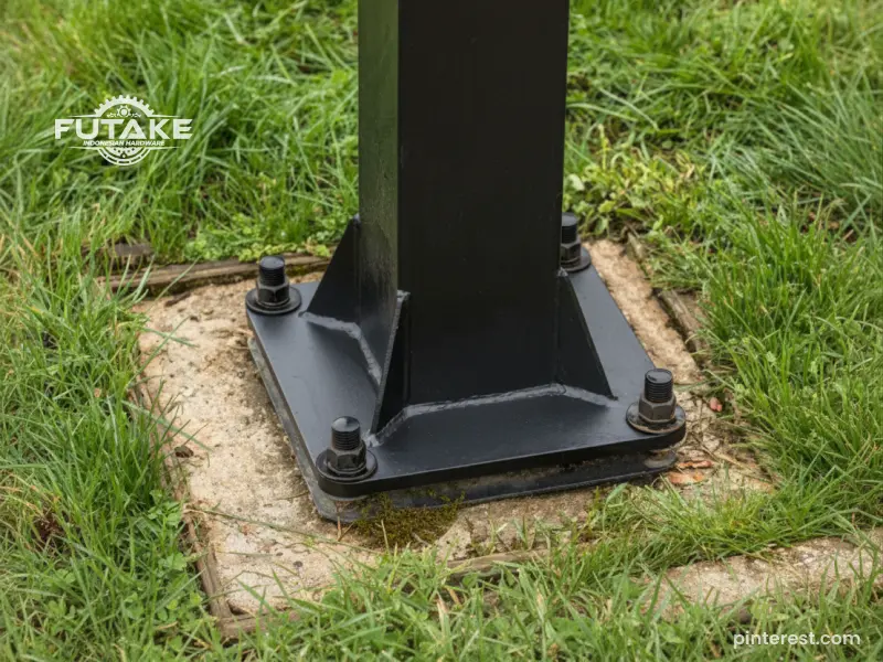 Ini dia faktor penentu kedalaman sebuah pondasi tiang lampu