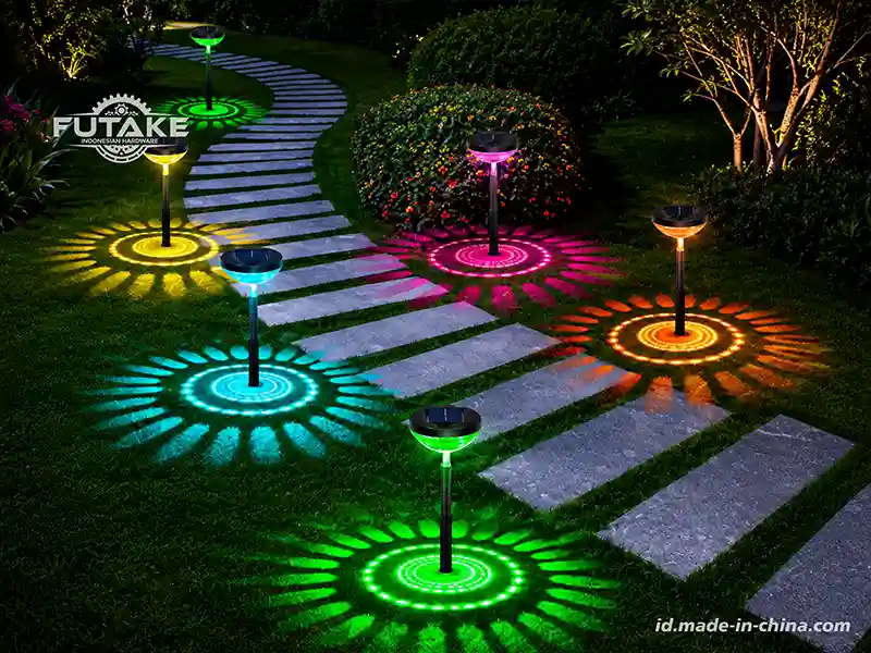 lampu pedestrian rgb untuk dekoratif jalur pedestrian