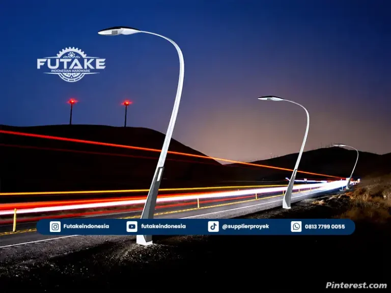 jenis led pju yang mempunyai standar mutu tinggi, lampu led di jalan raya kota