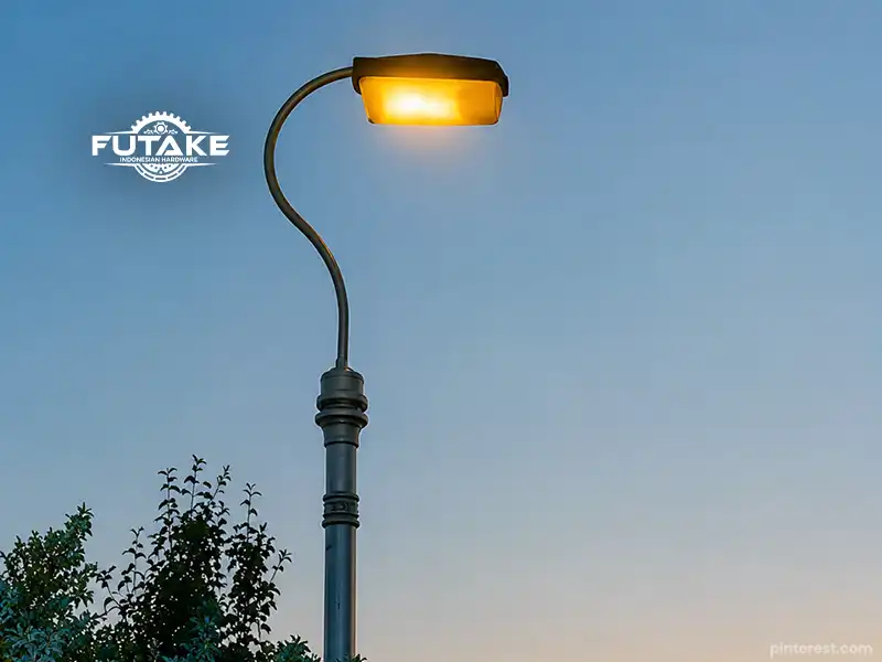 lampu jalan gas sodium tekanan tinggi (son atau hps)