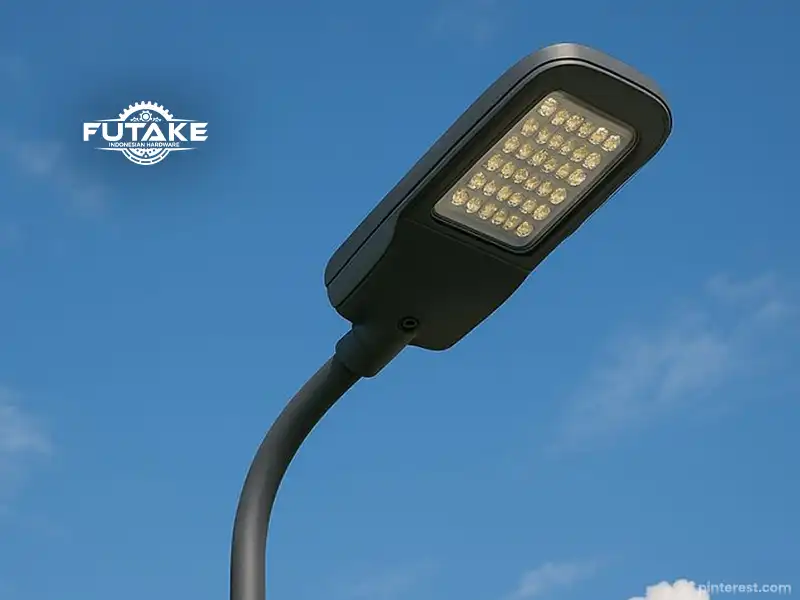 lampu jalan led (light emitting diode)