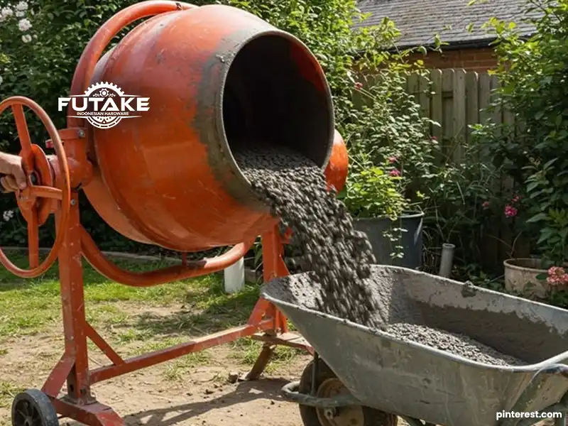 molen untuk mencampur adonan beton dari cetakanbeton.com